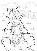 kolorowanki Tom i Jerry malowanki do wydruku numer 12